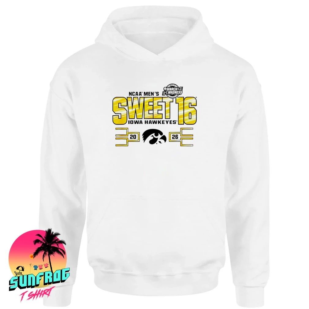 Iowa Hawkeyes Sweet 16 2026 Men’s March Madness shirt