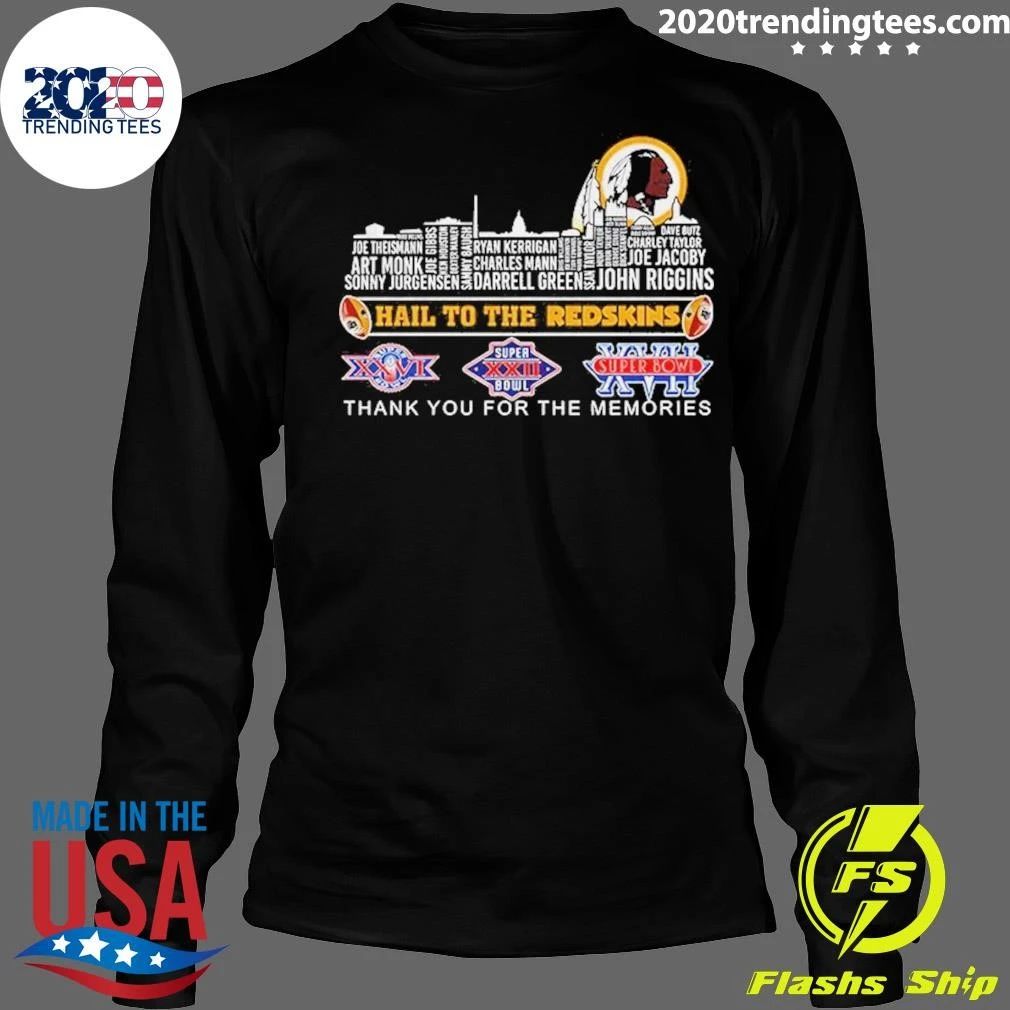 Washington Redskins All-time Legends Vintage Legacy Graphic Shirt