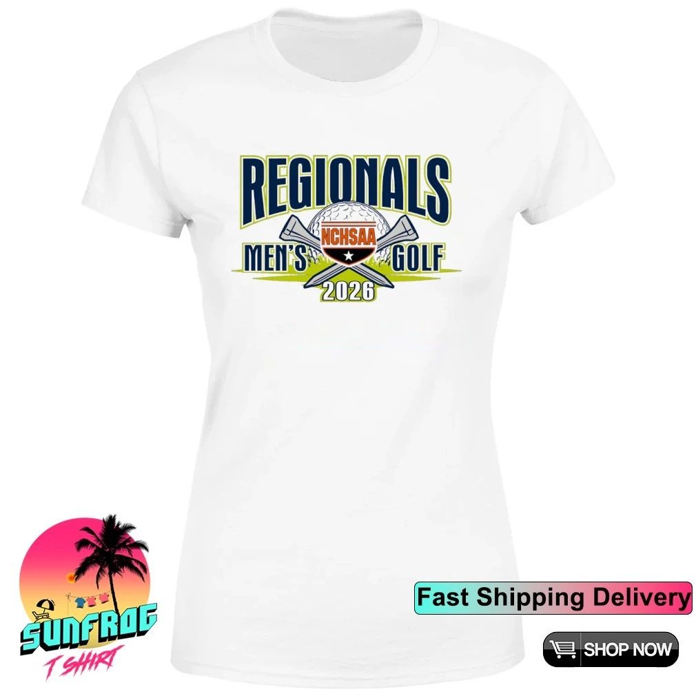NCHSAA Men’s Golf Regional 2026 logo shirt