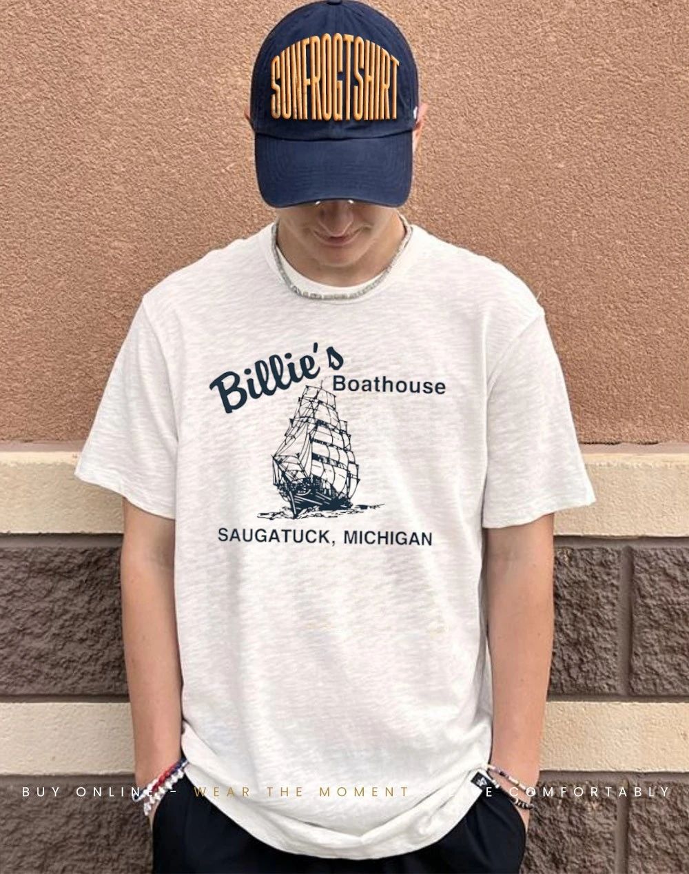 Billie’s Boathouse Saugatuck Michigan graphic shirt