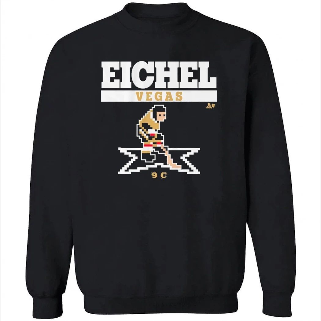 Jack Eichel Vegas Retro Hockey Shirt