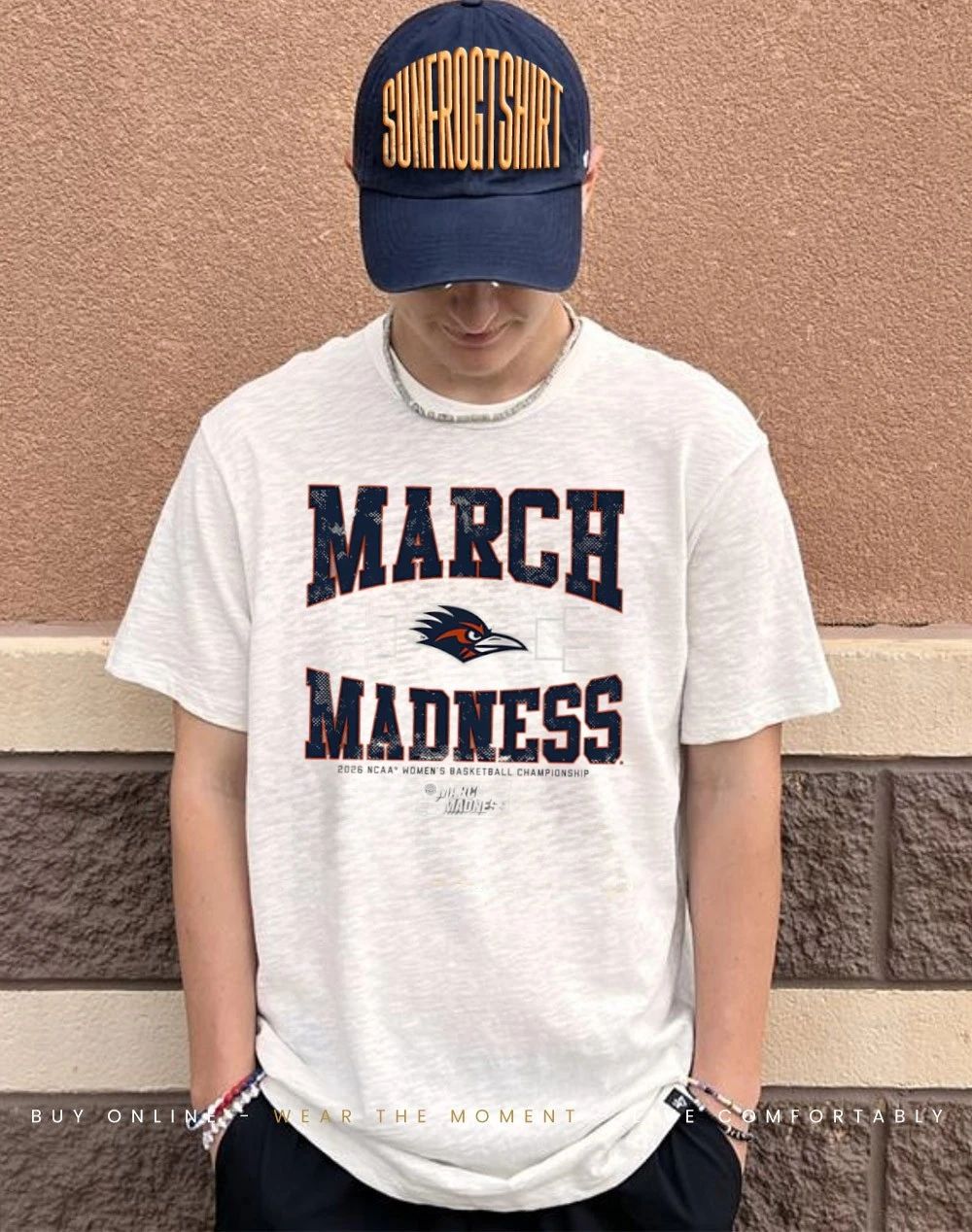 UTSA Roadrunners WBB 2026 March Madness logo shirt