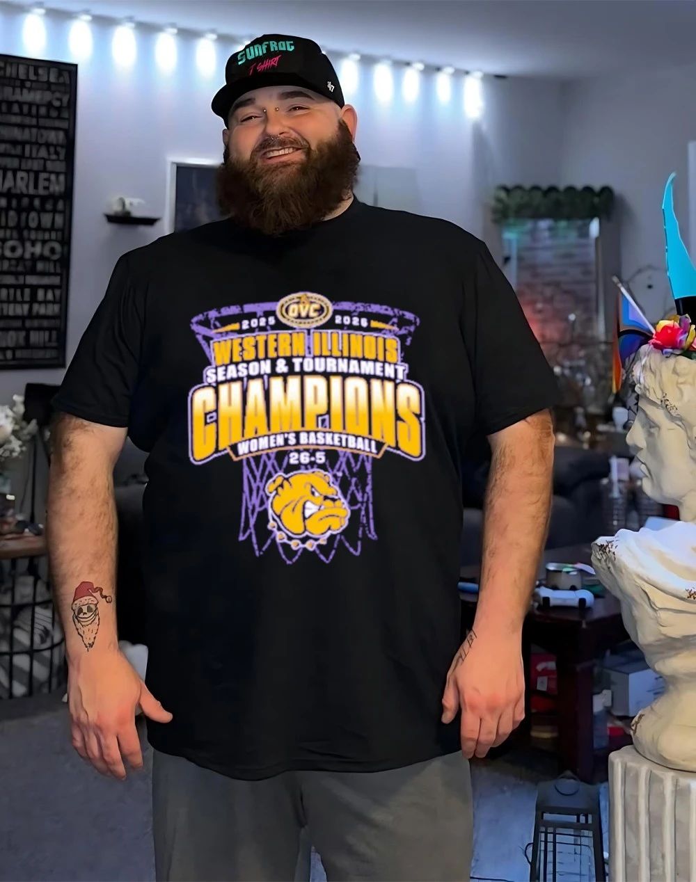 Western Illinois Season and Tournament 2026 Women’s Basketball Champions shirt