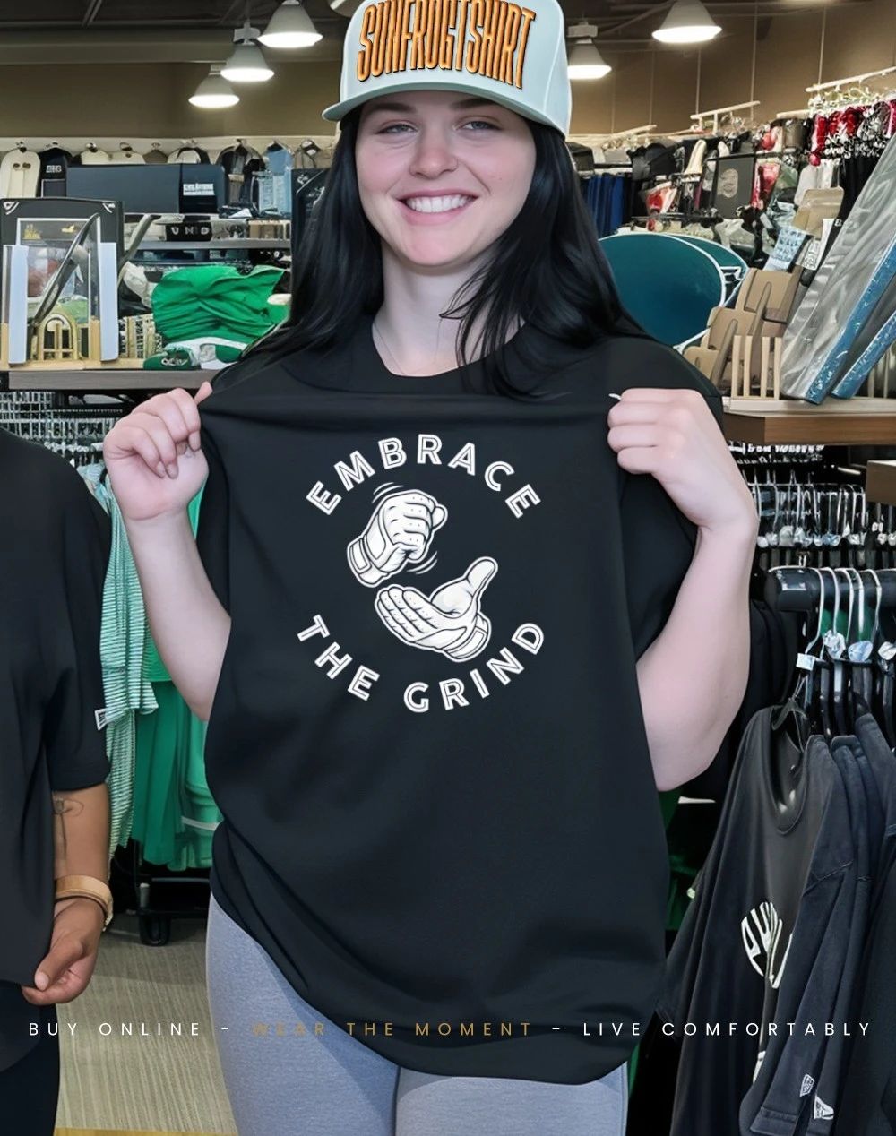 Embrace The Grind Baseball shirt