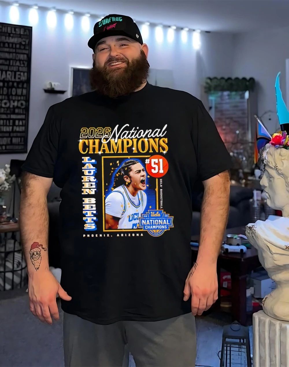 Lauren Betts Ucla Bruins 2026 Women’s Basketball National Champions shirt