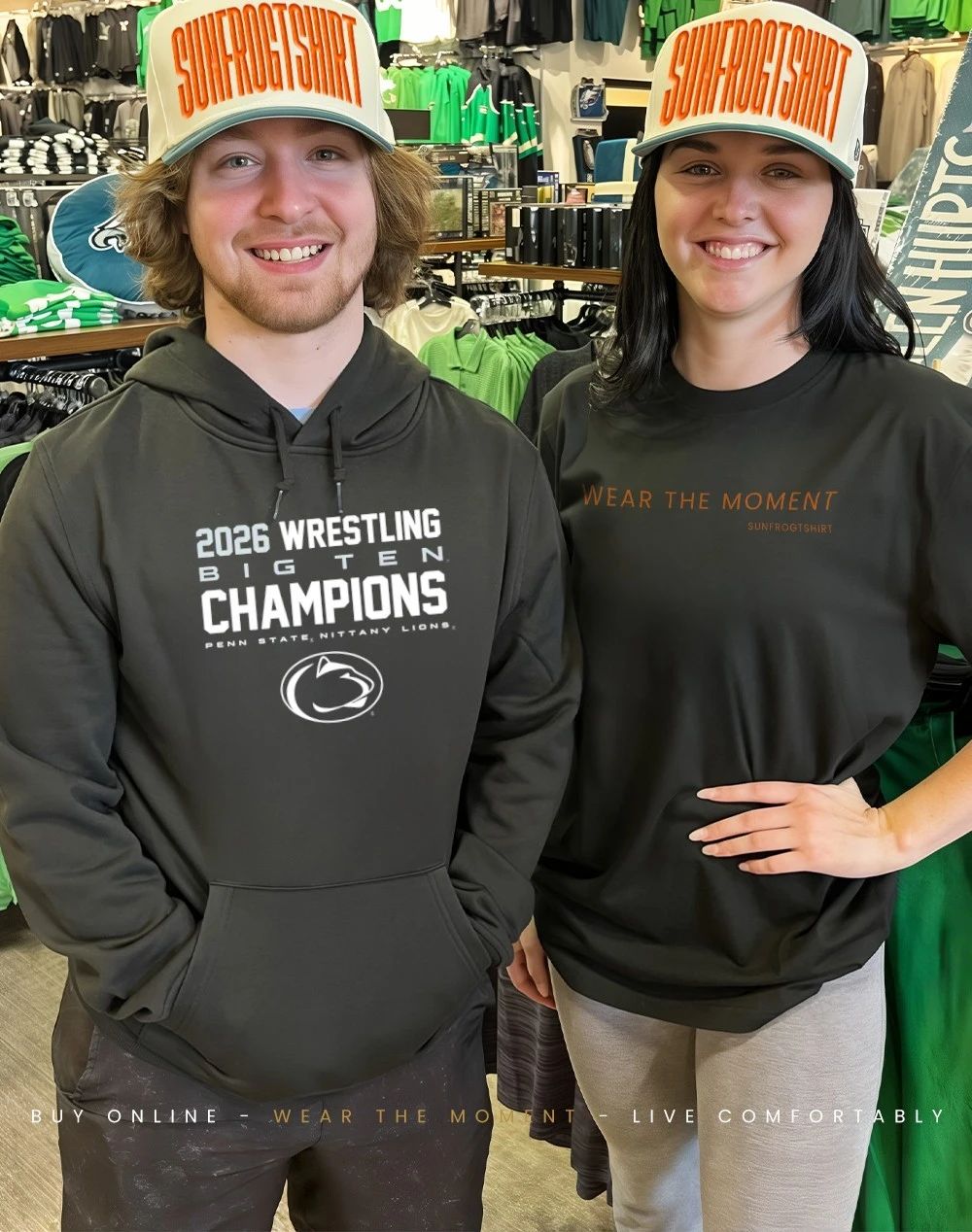 Penn State 2026 B1G Wrestling Champions classic shirt