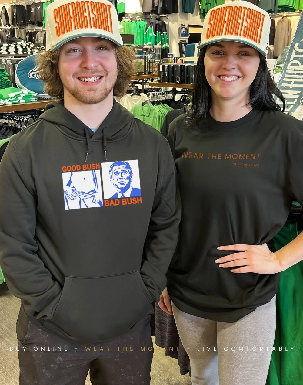 George W Bush Good Bush Bad Bush Shirt