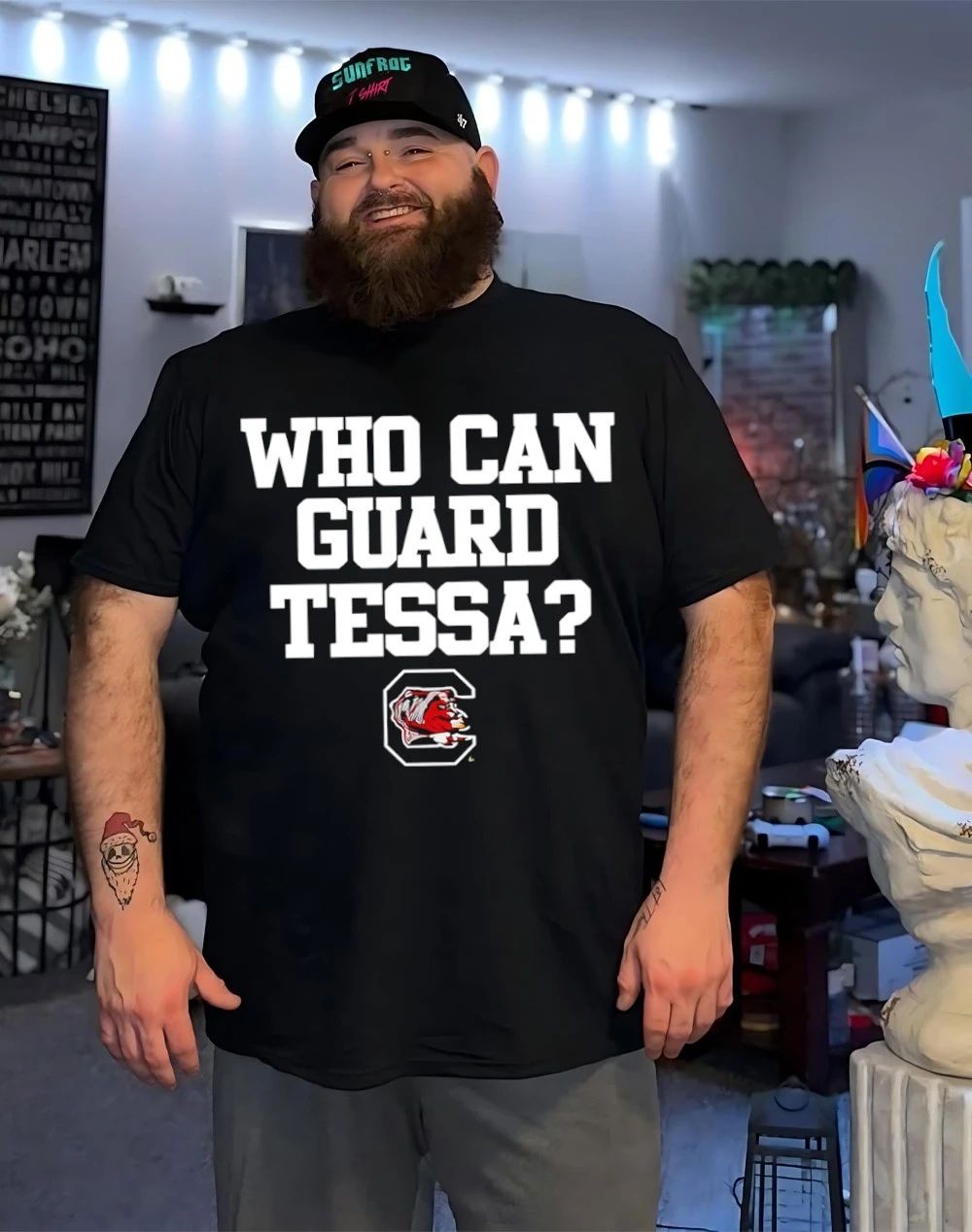 Who Can Guard Tessa South Carolina Gamecocks shirt