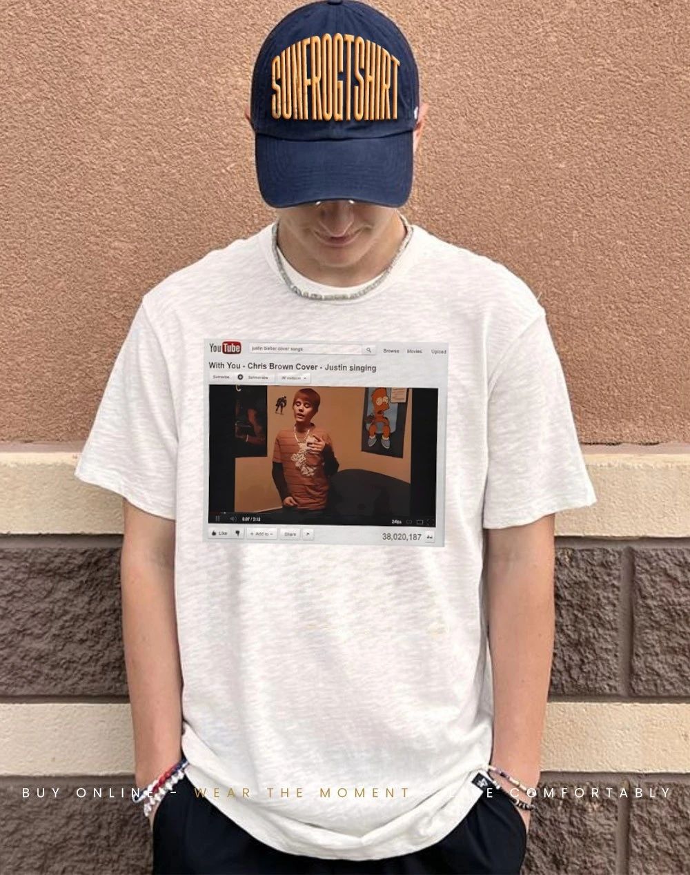 Justin With You YouTube shirt