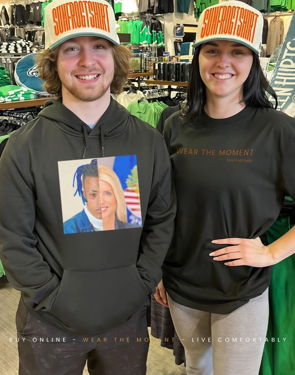 XXX Pam Bondi Half of the face shirt