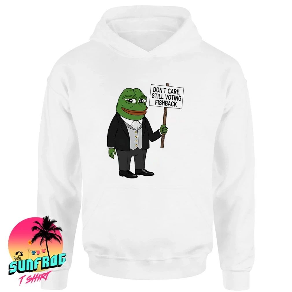 Mr Pepe Don’t care still voting fishback shirt