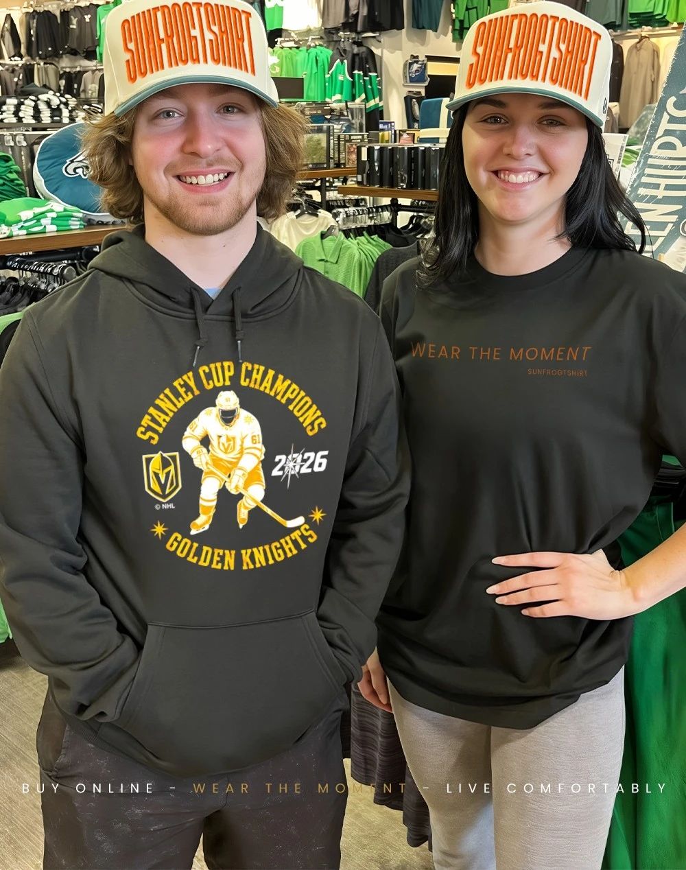 Vegas Golden Knights Stanley Cup Champions 2026 graphic shirt