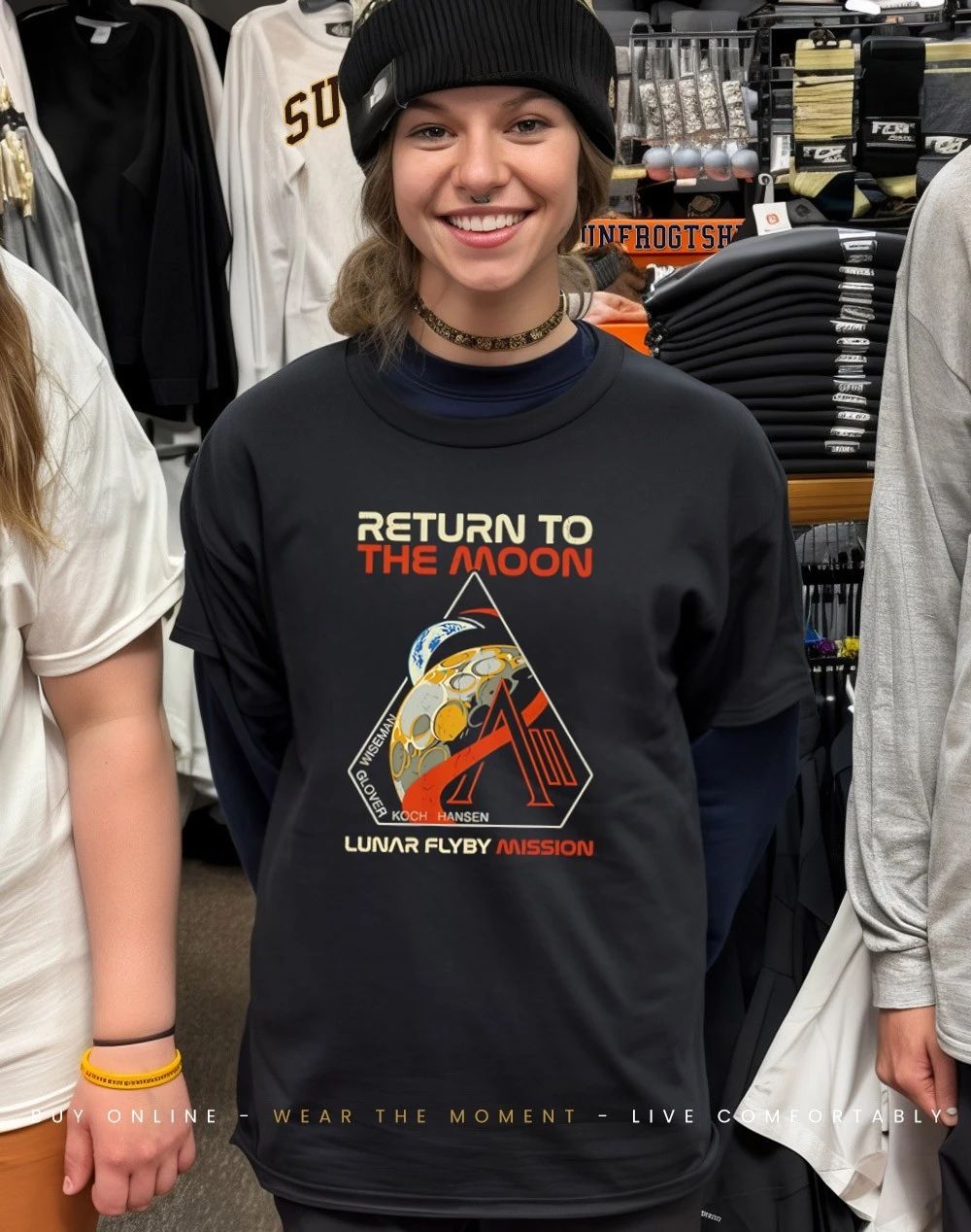 Return to the Moon Artemis II Mission shirt