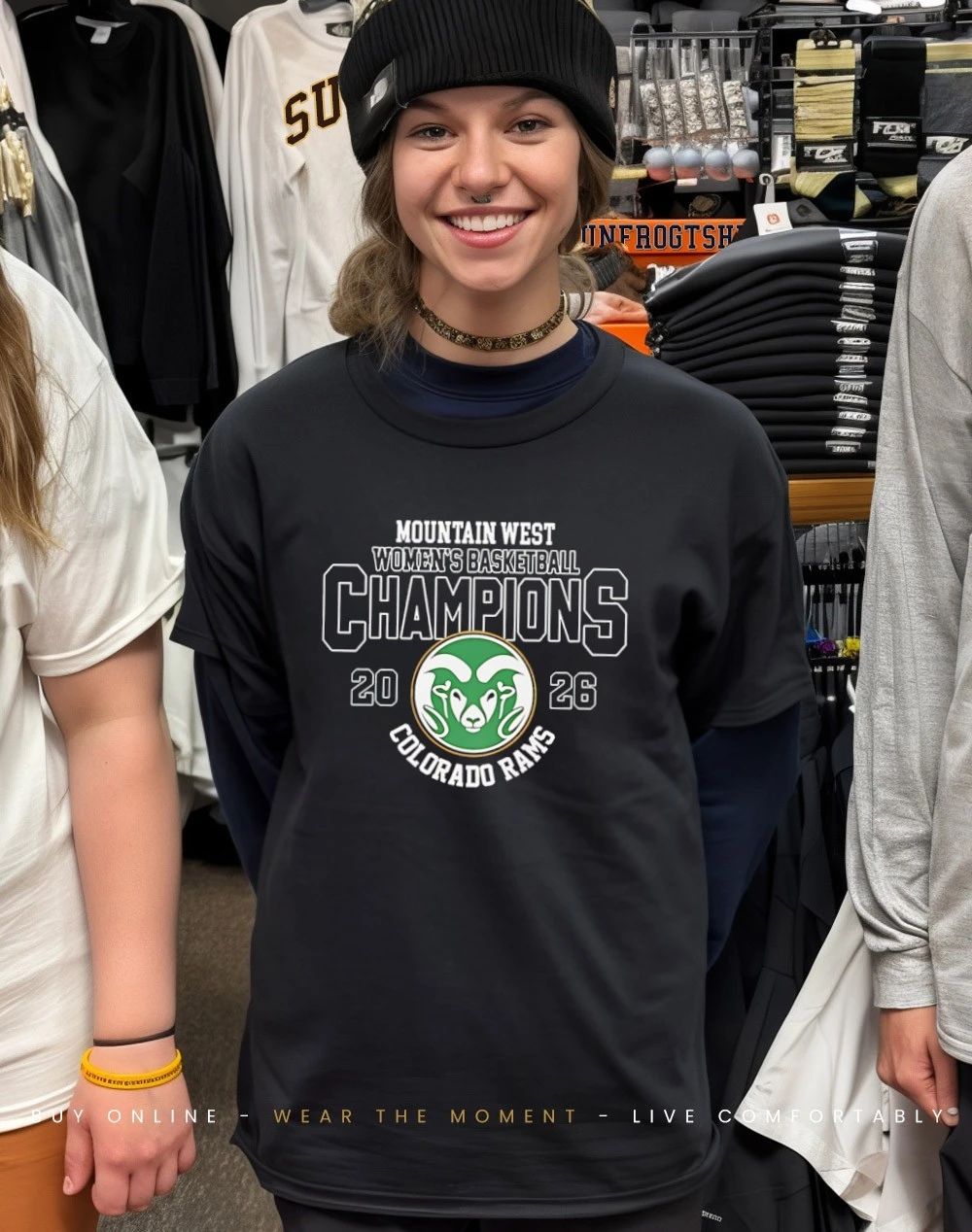 Colorado State Rams Women’s Basketball 2026 Mountain West Champions classic shirt