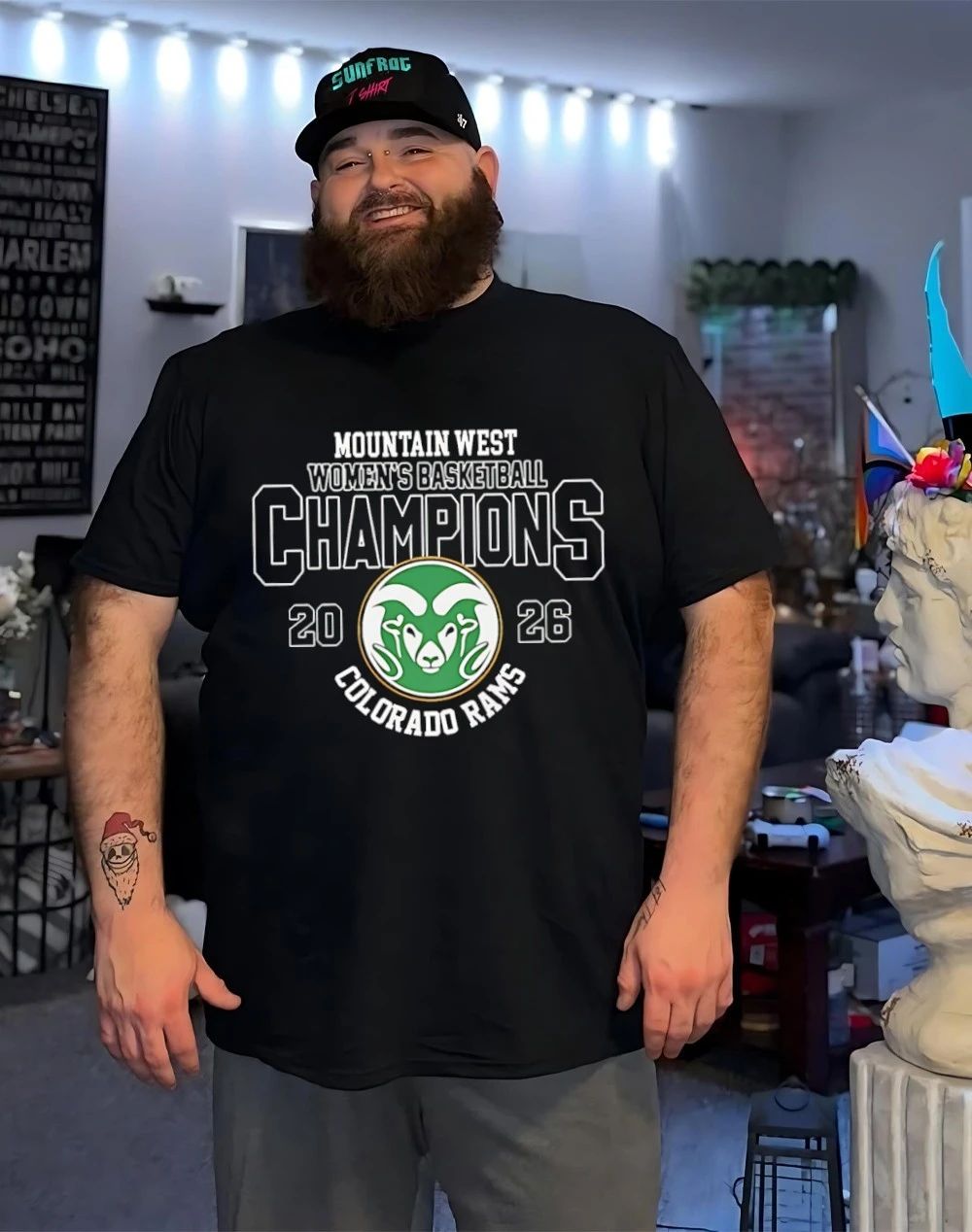 Colorado State Rams Women’s Basketball 2026 Mountain West Champions classic shirt