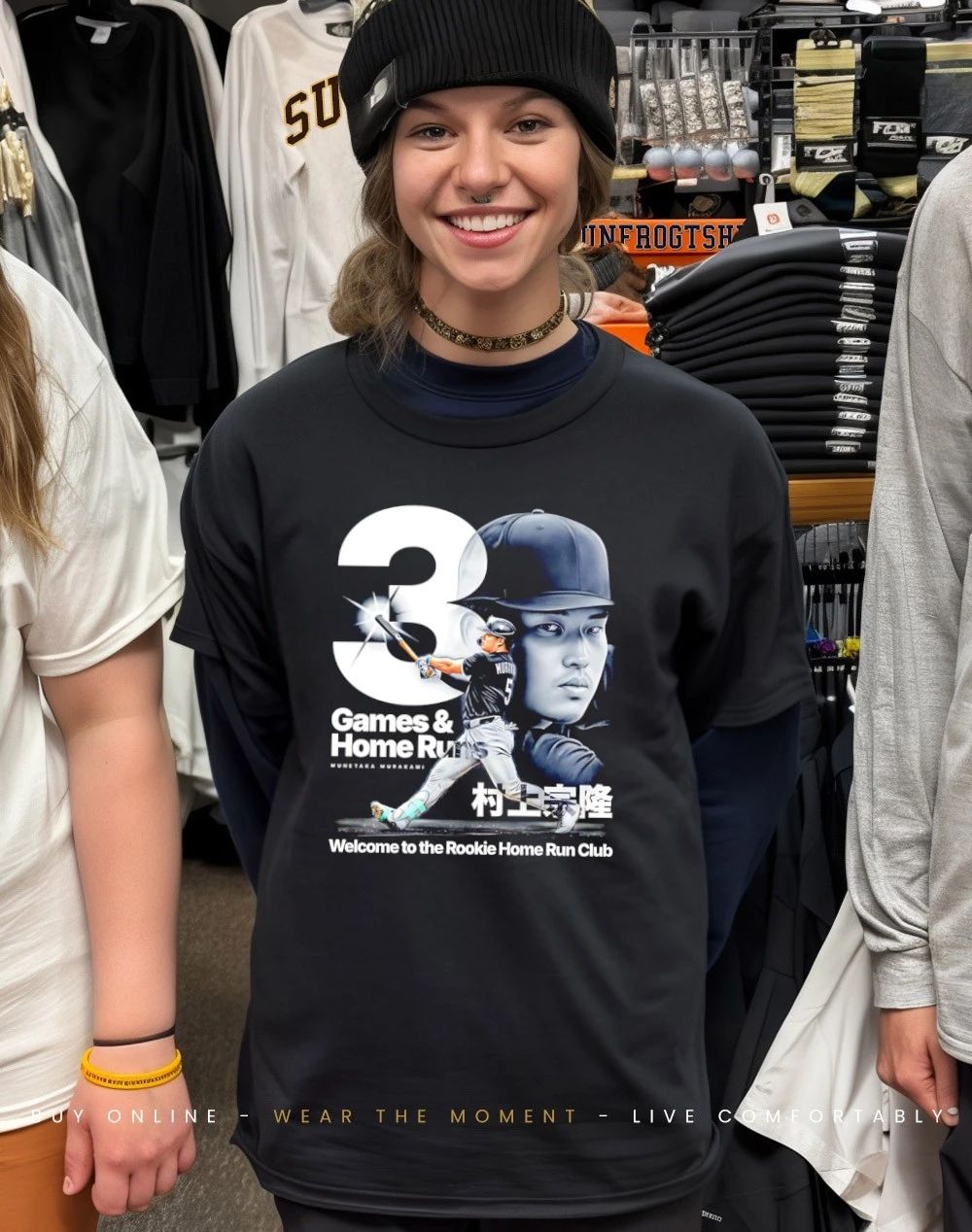 Munetaka Murakami Chicago Welcome to the Rookie HR Club shirt