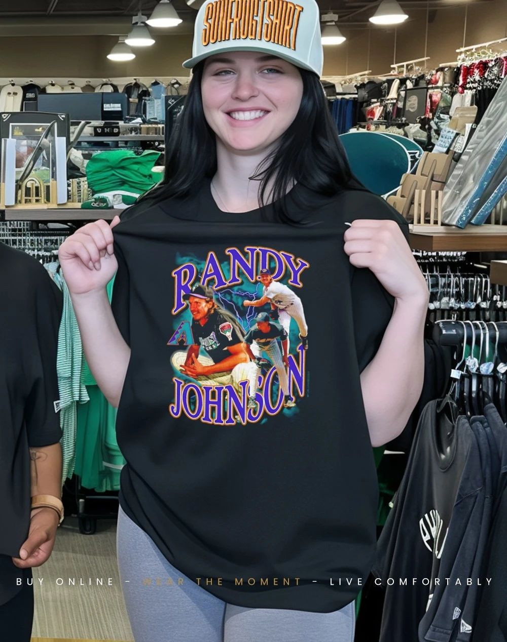 Randy Johnson Arizona Diamondbacks Legendary Collage Player ’26 shirt