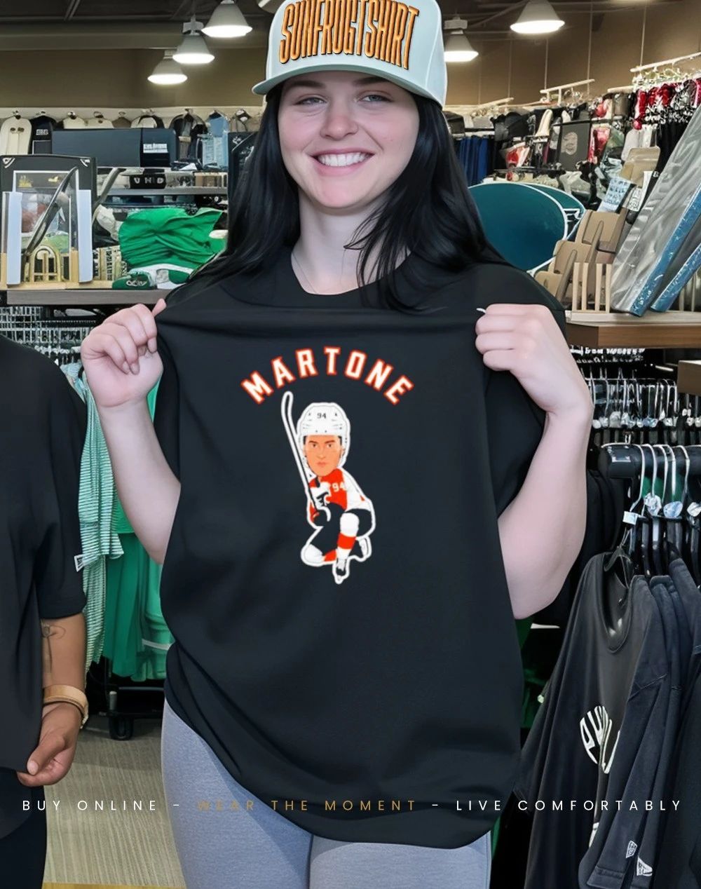 Porter Martone 94 Philadelphia Flyers Hockey Caricature shirt