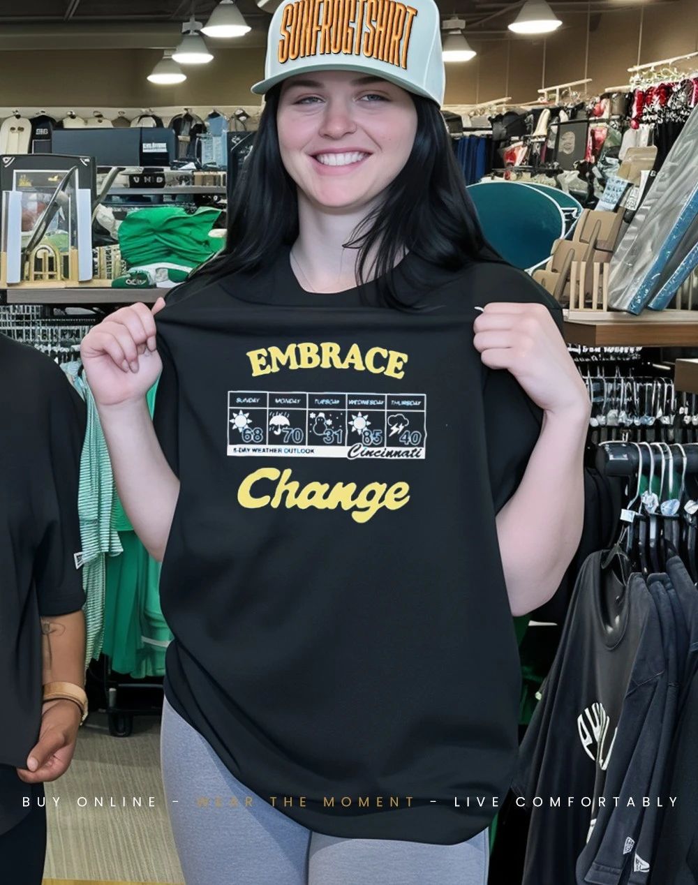 Embrace Change Cincinnati 5 Day Weather Outlook shirt
