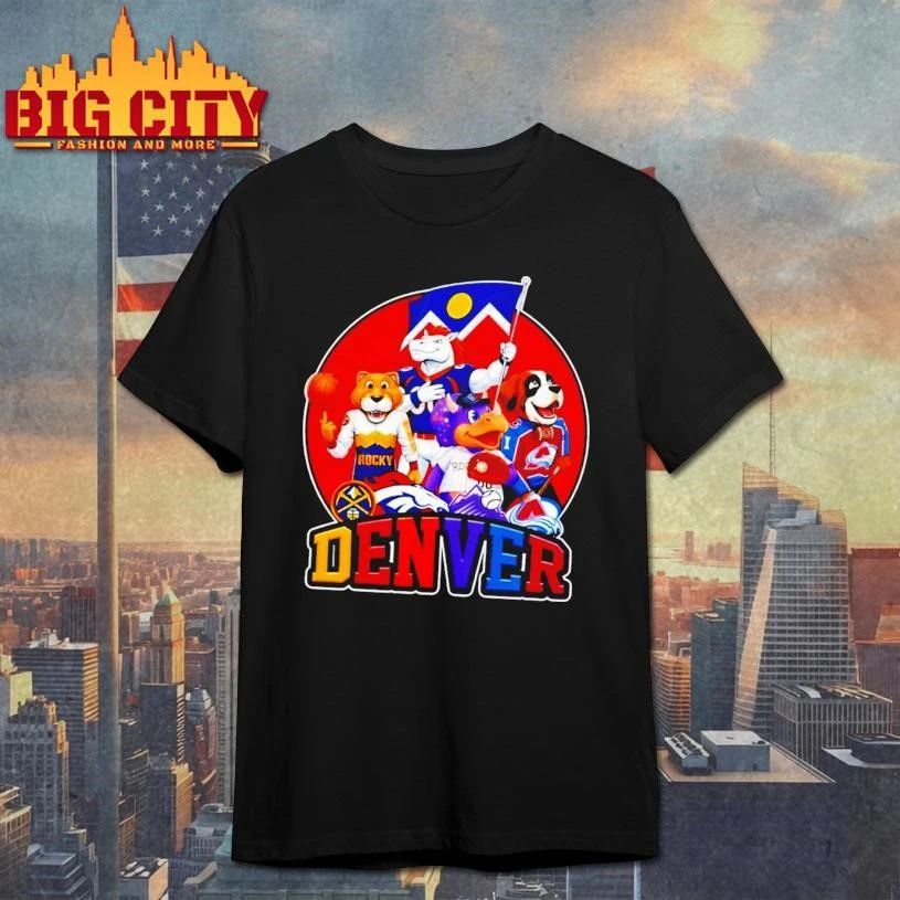 Denver City Sports All Mascots Graphic shirt