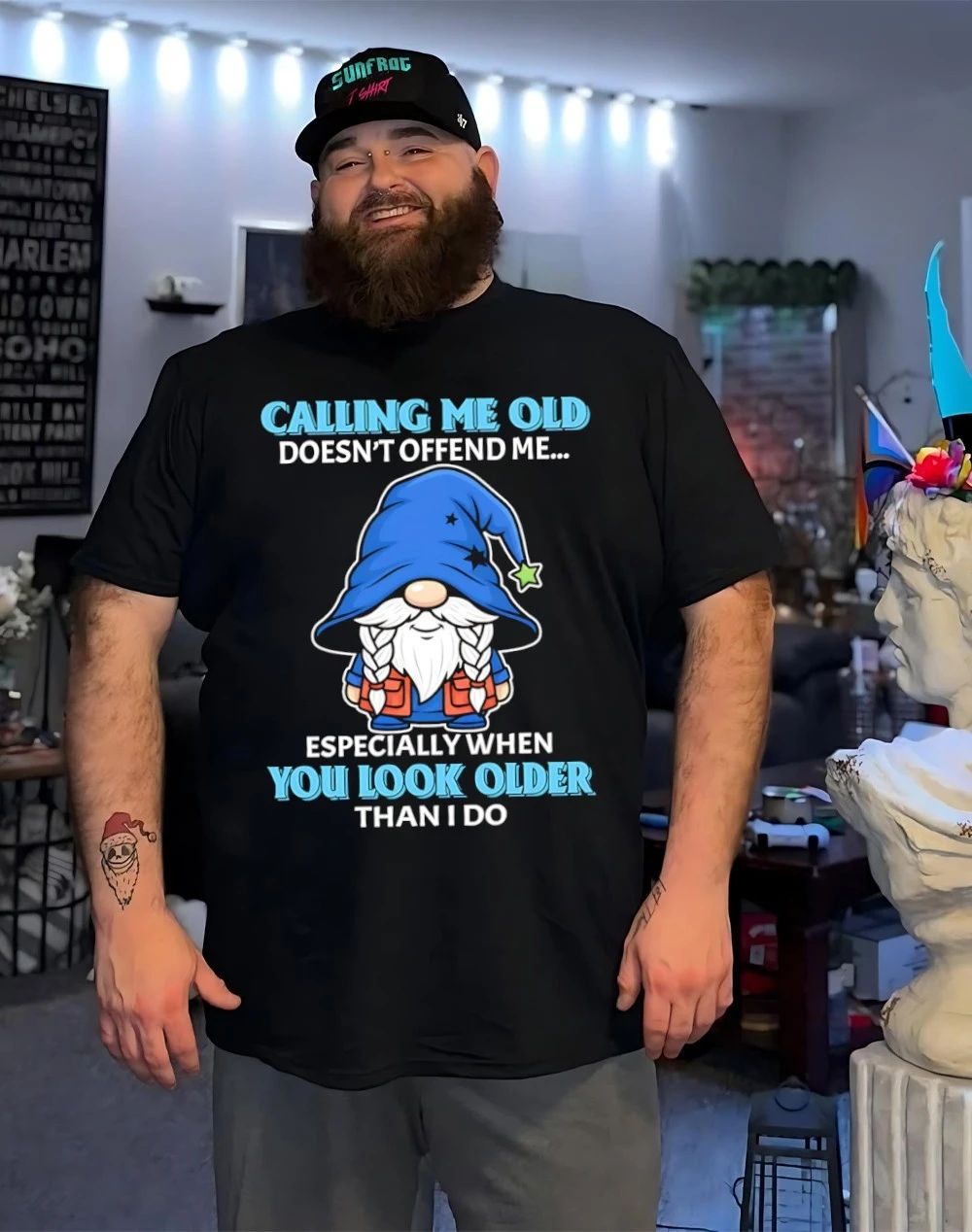 Gnome calling me old doesn’t offend me especially when you look older than I do shirt