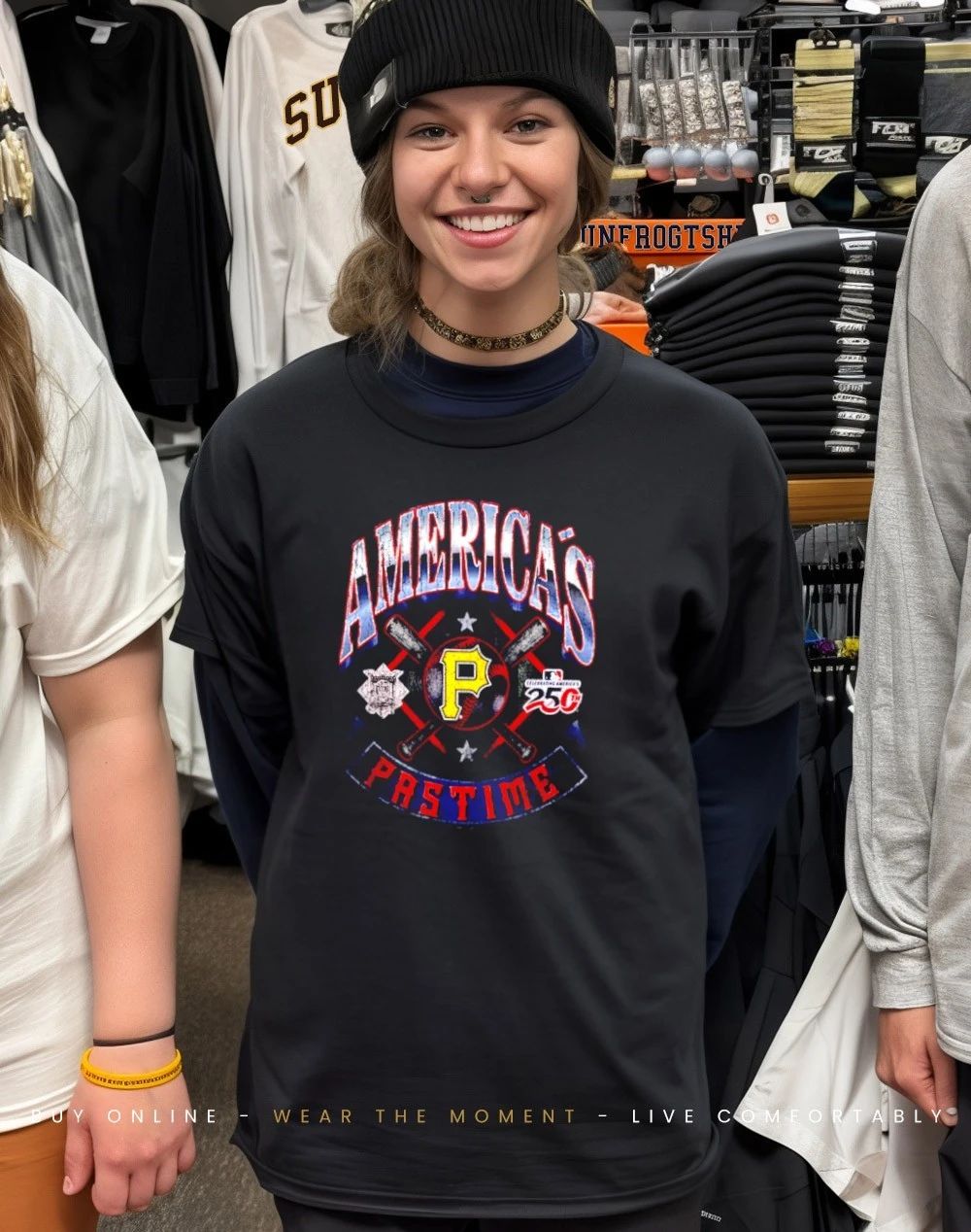 Pittsburgh Pirates x America’s Fastime Americana shirt