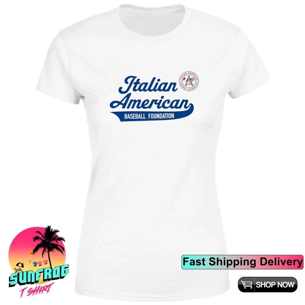 Italian American Baseball Foundation IABF Script shirt