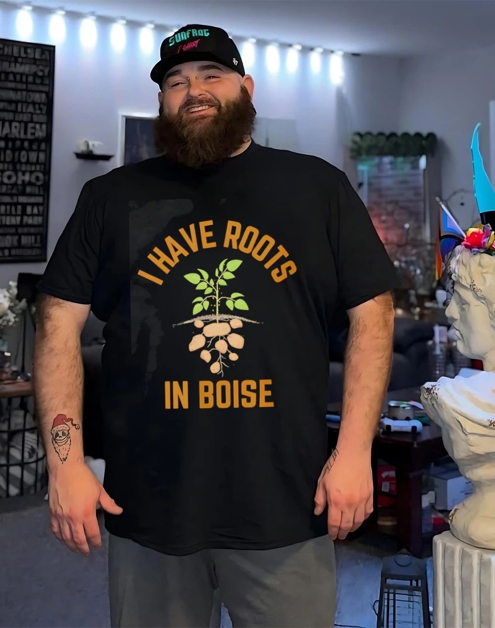 I Have Roots in Boise Philadelphia shirt