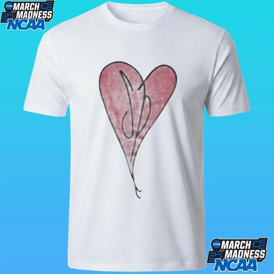 Jaden Mcdaniels Wearing Heart Shirt
