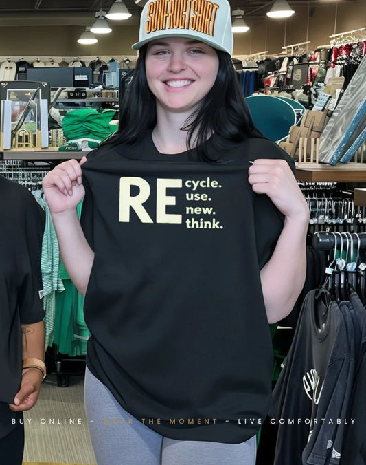 RE Cycle Use New Think Shirt