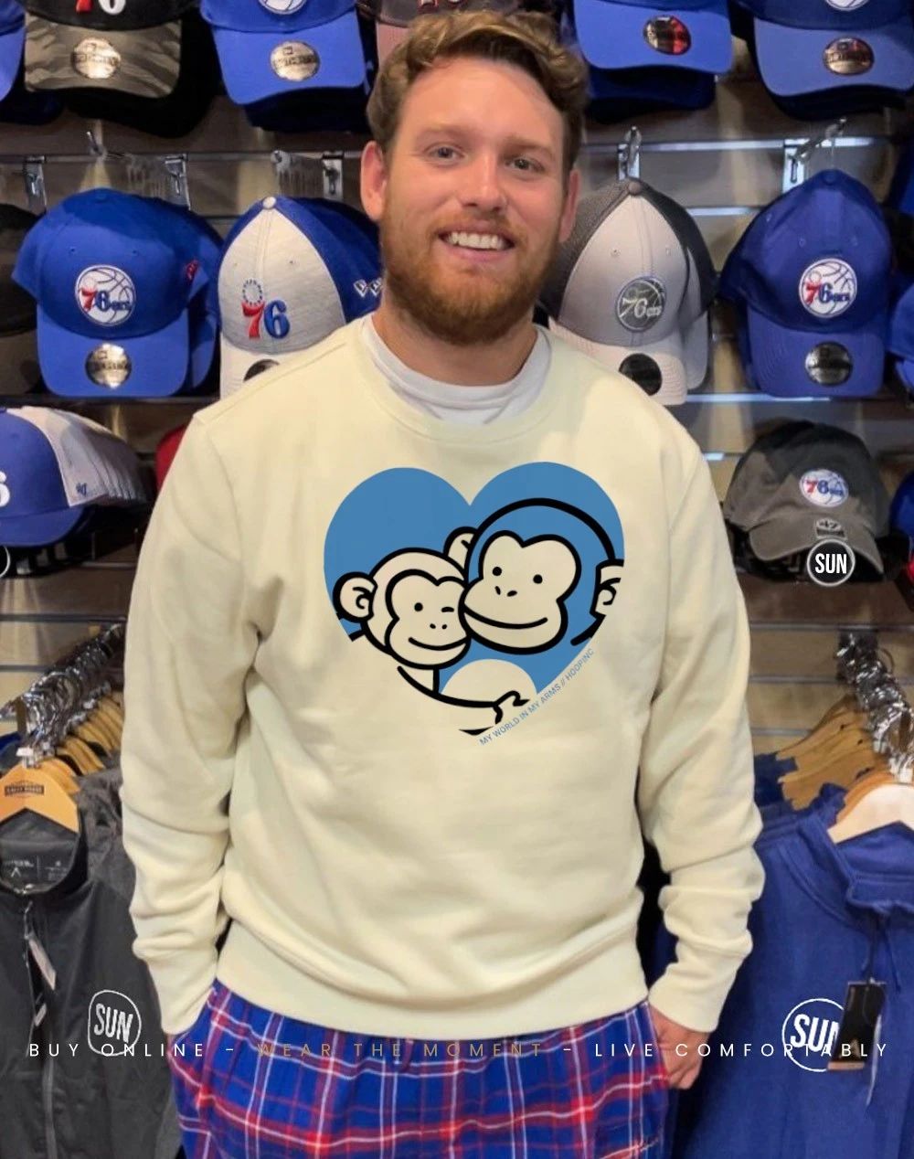 My world in my arms punchi monkeys shirt