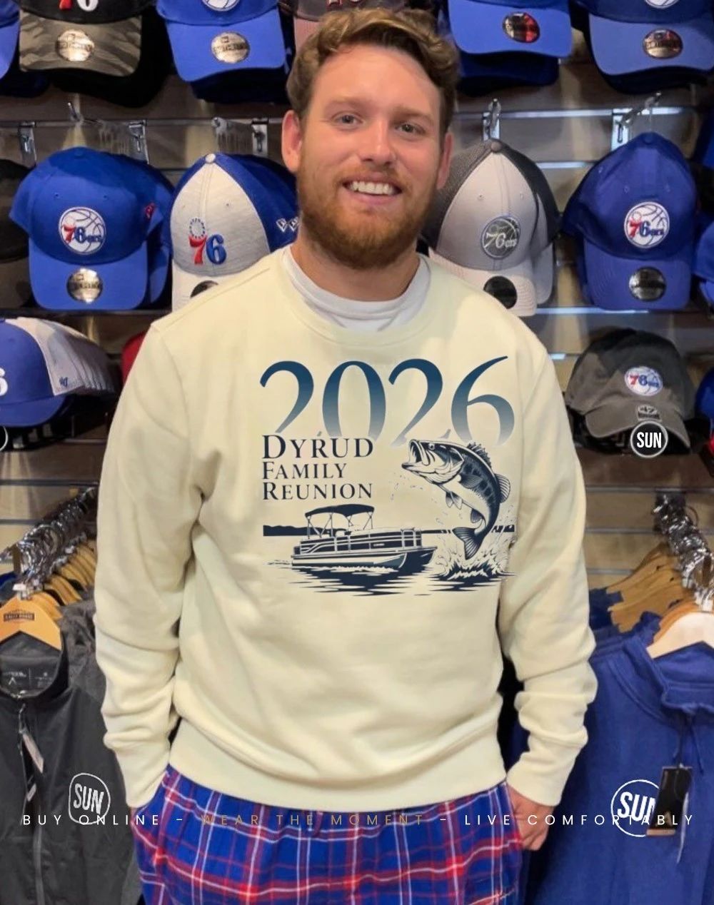 Bass fishing 2026 Dyrud Family Reunion shirt