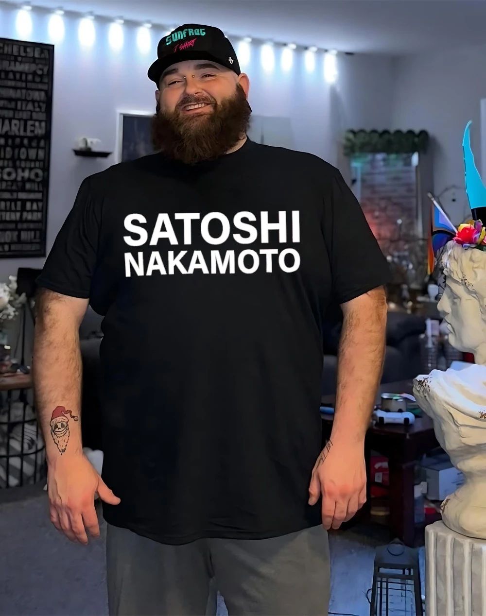 Vladimir Guerrero Satoshi Nakamoto Shirt