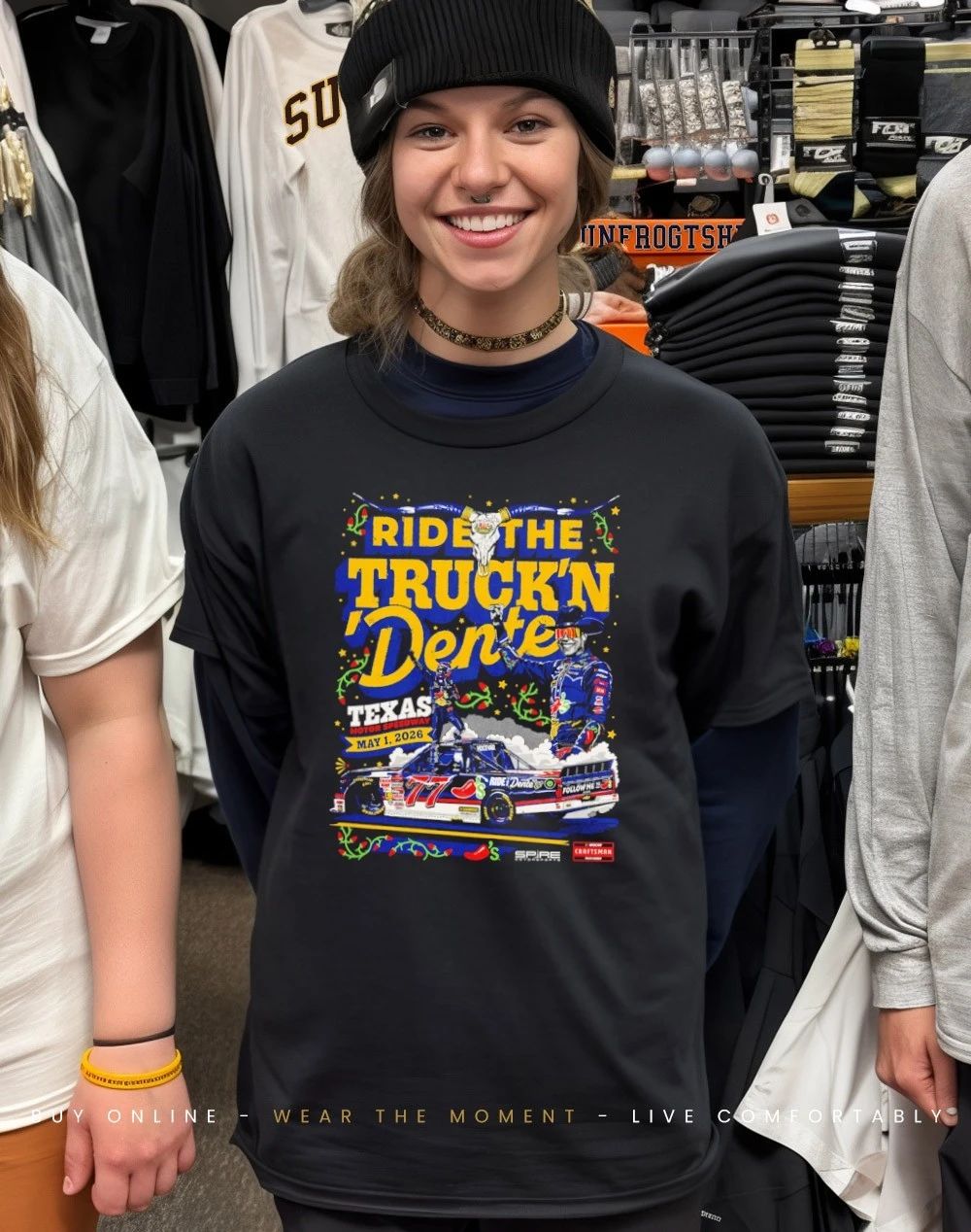Carson Hocevar Texas Trucks 2026 Win shirt