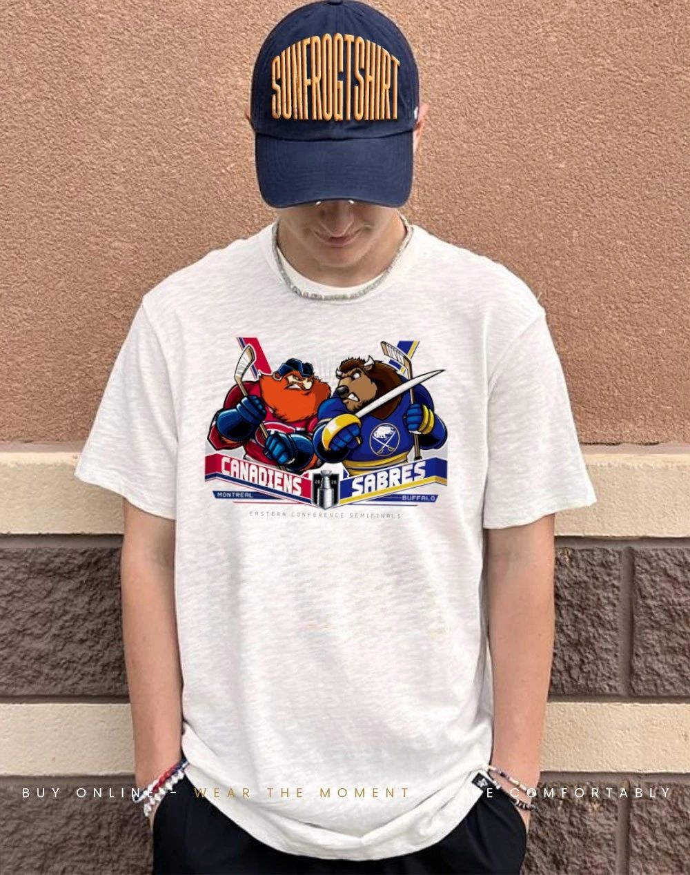 Montreal Canadiens vs Buffalo Sabres 2026 NHL Eastern Conference Semifinals shirt
