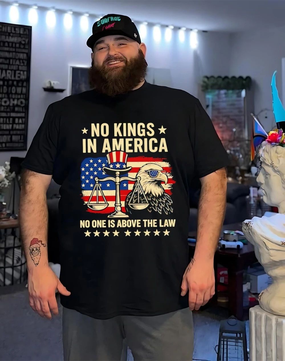 No kings in America no one is above the law shirt