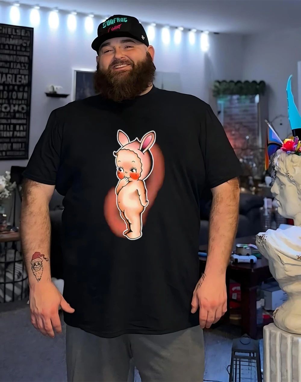 Kewpie Baby Bunny Rabbit Shirt