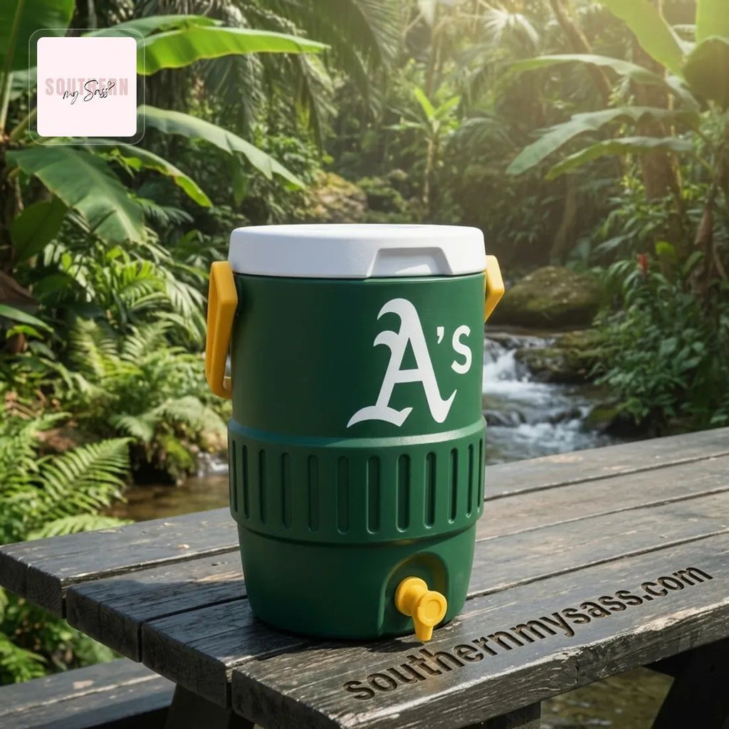 Oakland Athletics Official Logo Insulated Beverage Cooler Cup