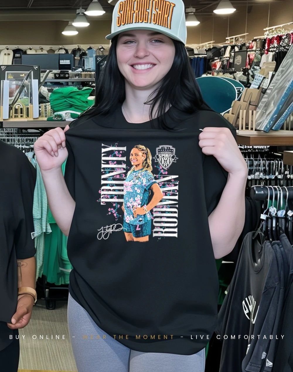 Trinity Rodman Washington Spirit Cherry Blossoms signature shirt