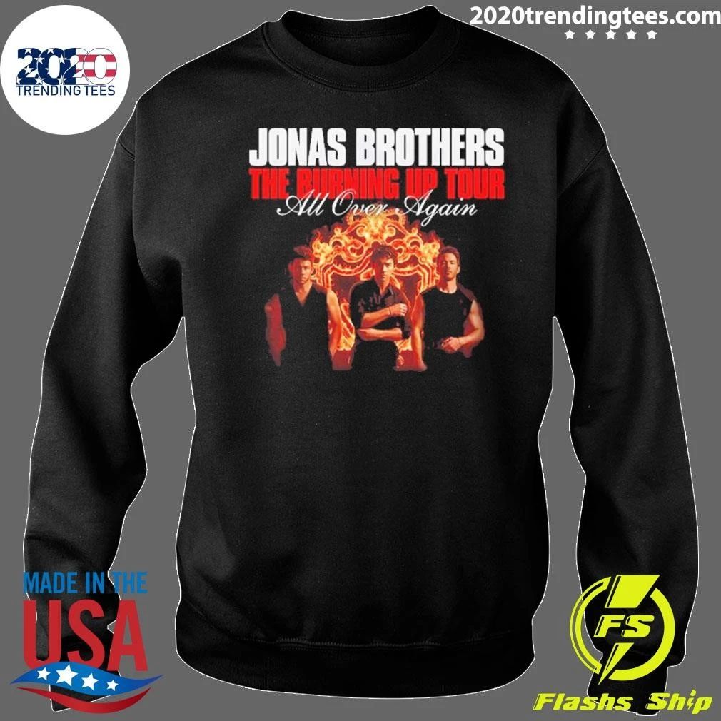 Jonas Brothers Buffalo NY City Tee 2026 Live At Keybank Center October 20 2026 Burning Up All Over Again Shirt
