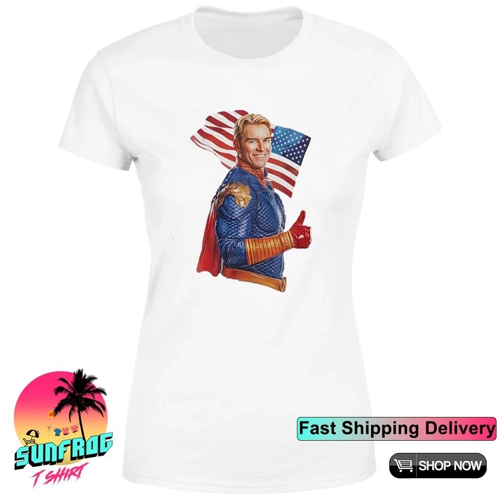 The Boys Season 5 Jack Quaid Homlander Freedom Camp 37 Prisoner Shirt
