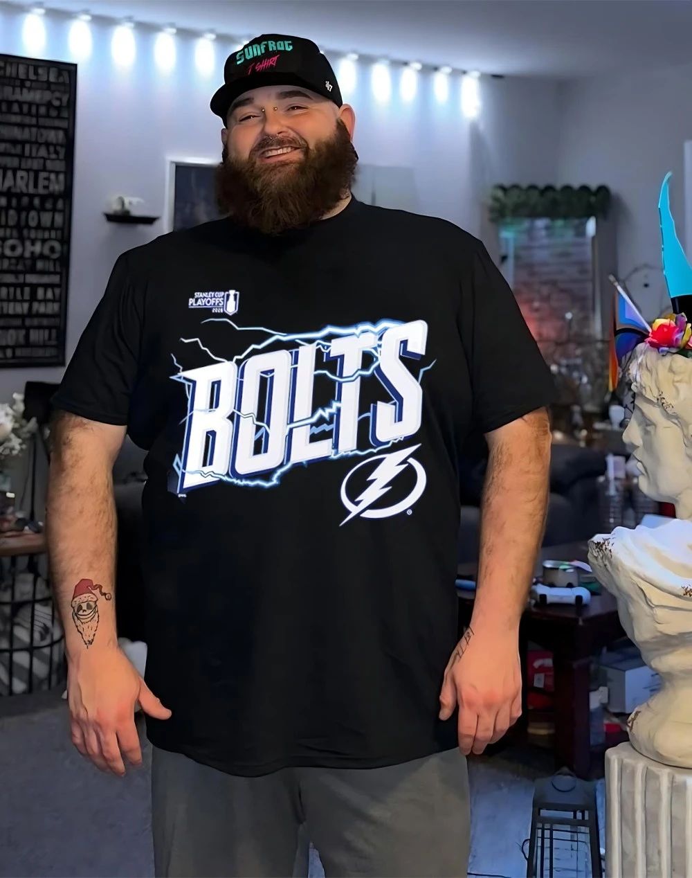 Official Tampa Bay Lightning Bolts NHL Playoff logo 2026 shirt