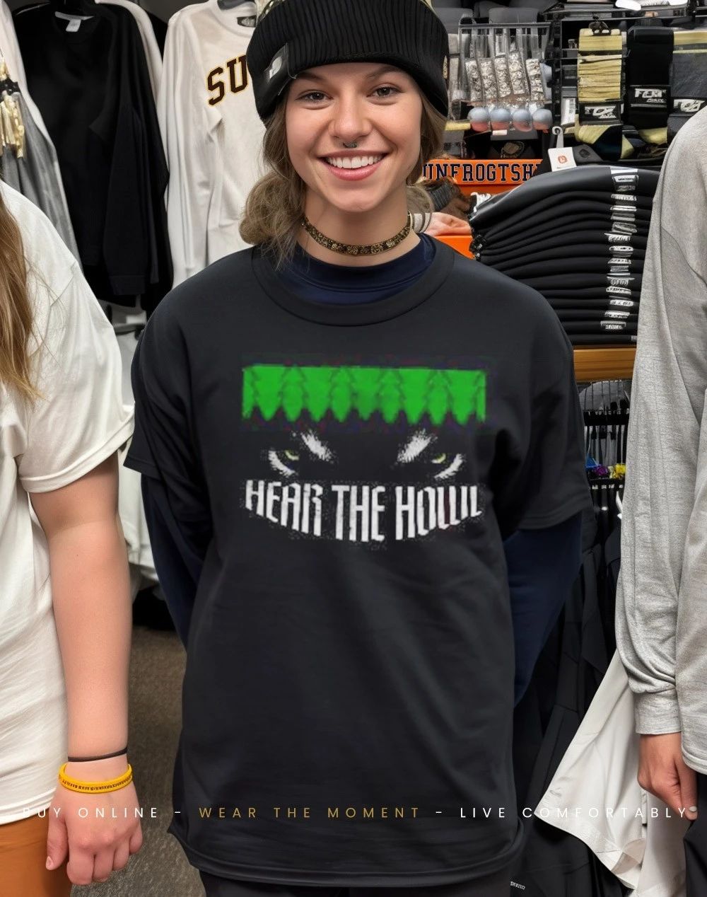 Minnesota Timberwolves Hear the Howl 2026 NBA Playoffs front and back shirt