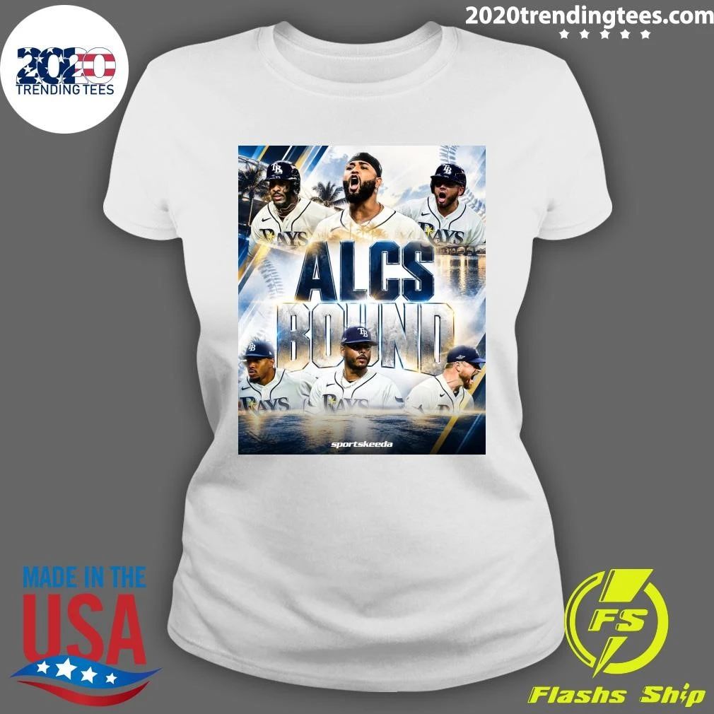 The Tampa Bay Rays Are Going To The ALCS For The Third Time In Franchise History T-shirt