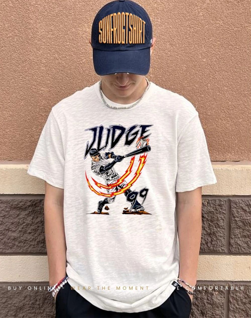 Aaron Judge New York Yankees Hand Drawn Artwork shirt