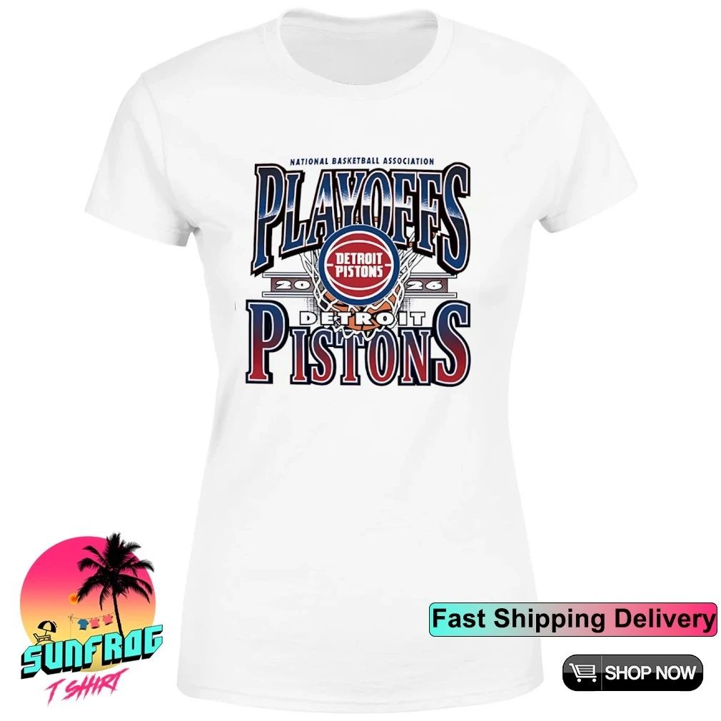Detroit Pistons 2026 Playoff NBA Basketball shirt