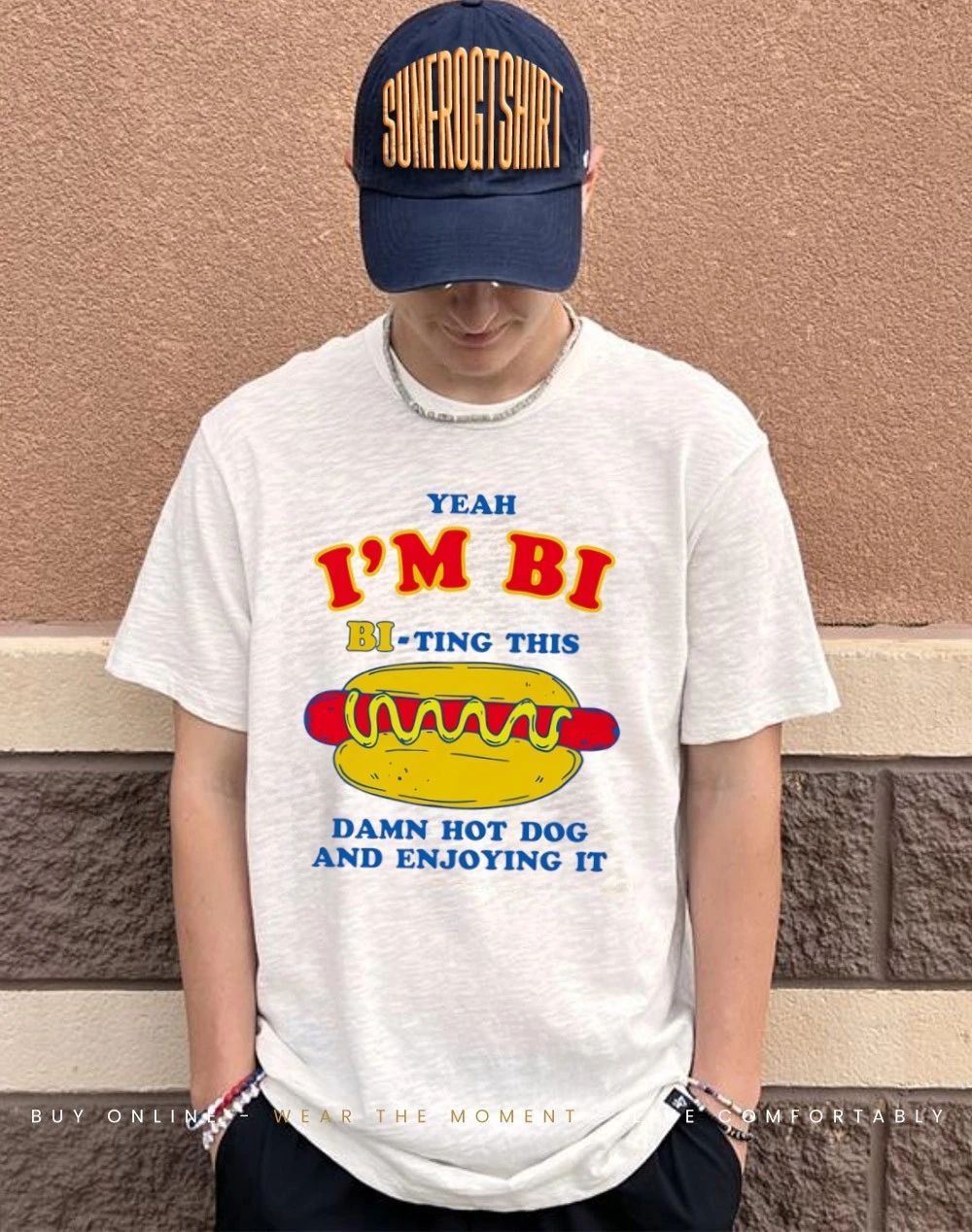 Yeah I’m Bi Bi-ting This Damn Hot Dog And Enjoying It shirt