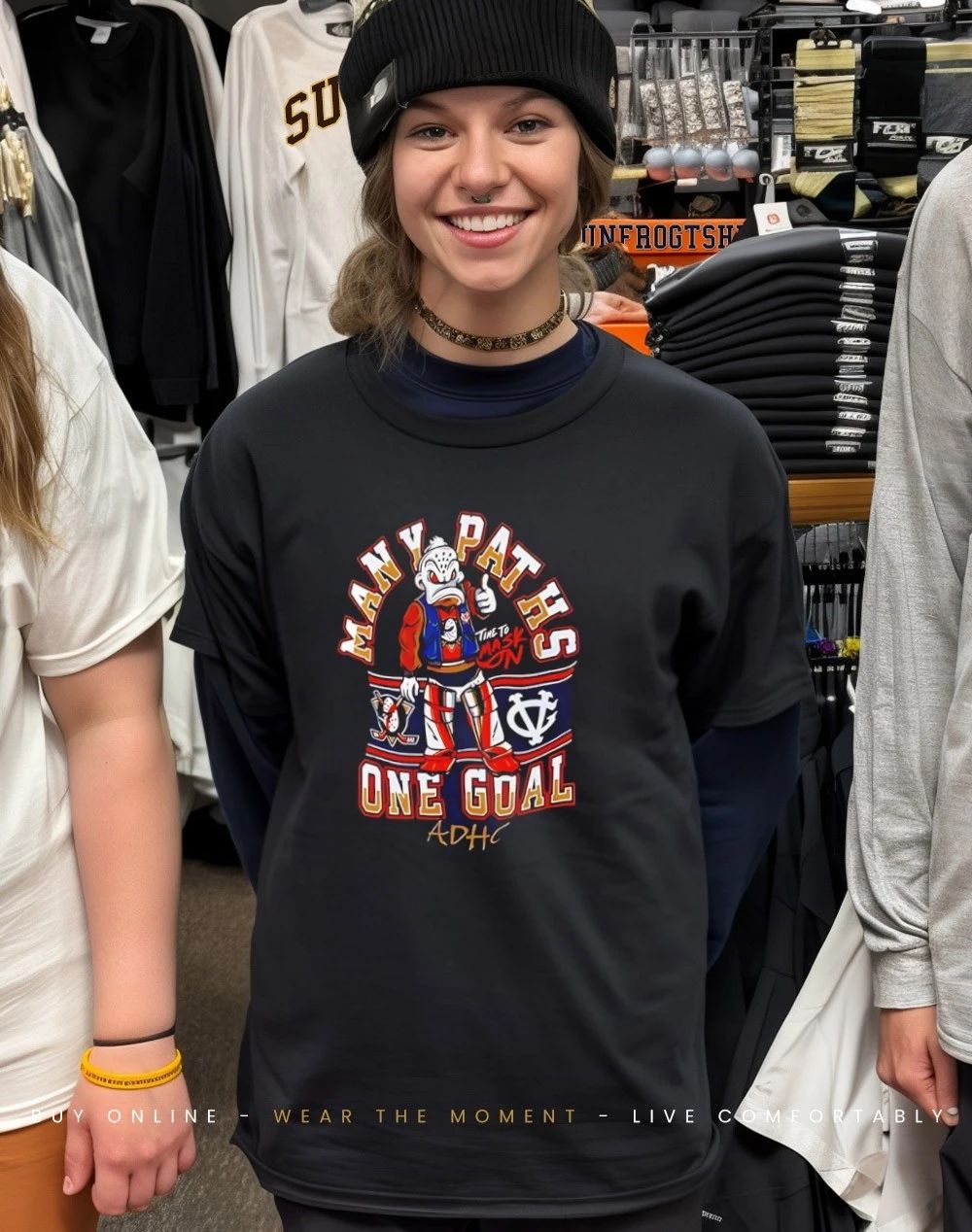 Anaheim Ducks Many Paths One Goal Shirt