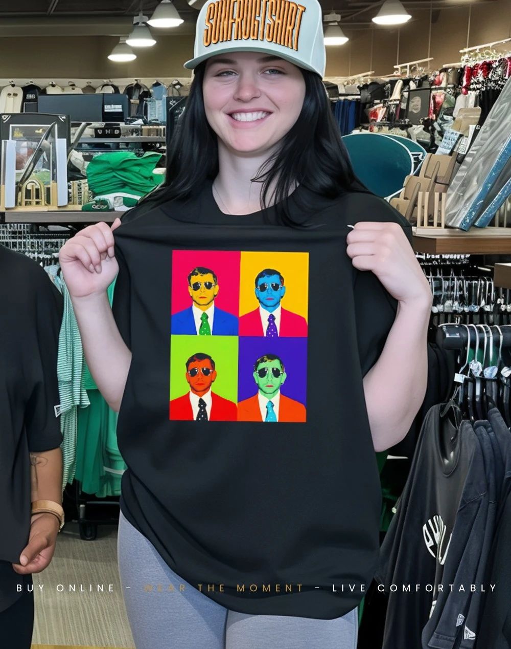 Mike Vining Retro Warhol shirt