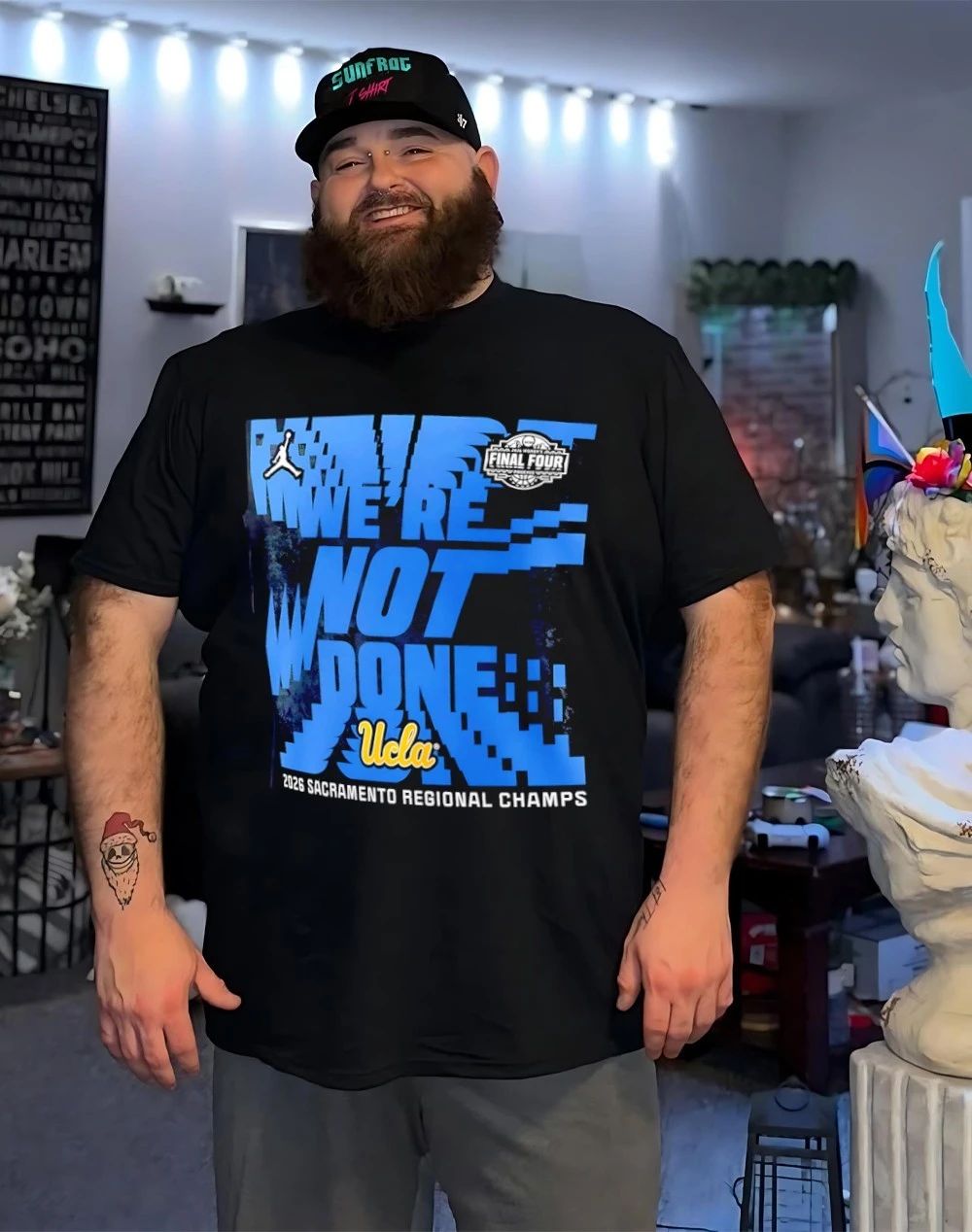 UCLA Bruins 2026 Sacramento Regional Champs Final Four we’re not done shirt